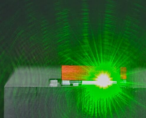 An integrated photonic laser made by a laser design engineer