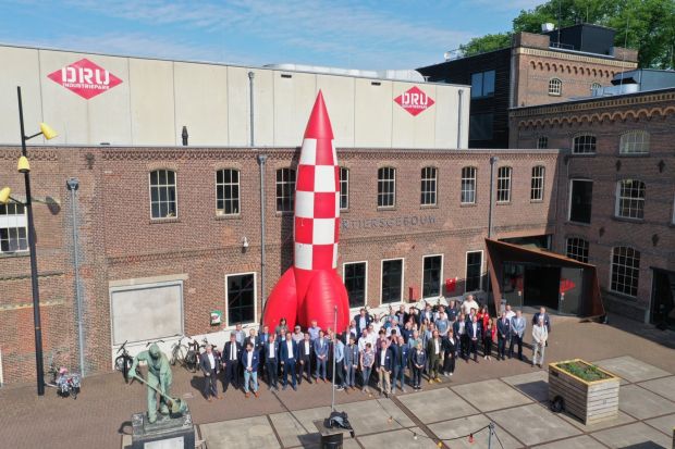 lionix international and other project members at the rocket reloaded event