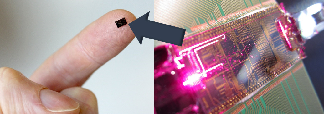 Photonic chips can be so small that they can fit on your fingertip!