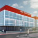 Artist's render of the University of Twente's High Tech Foundry for silicon nitride production in Enschede.